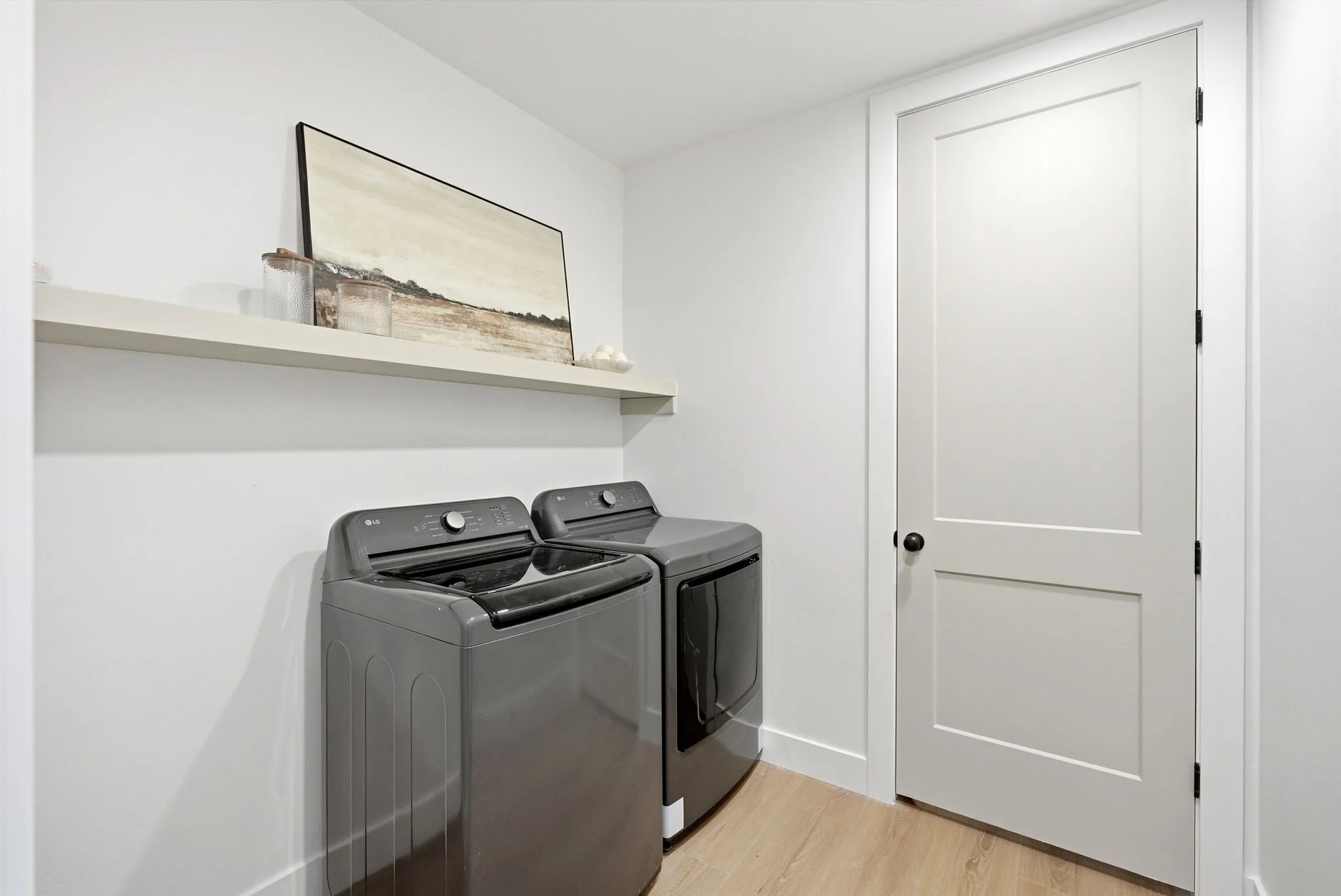 Washer and dryer room